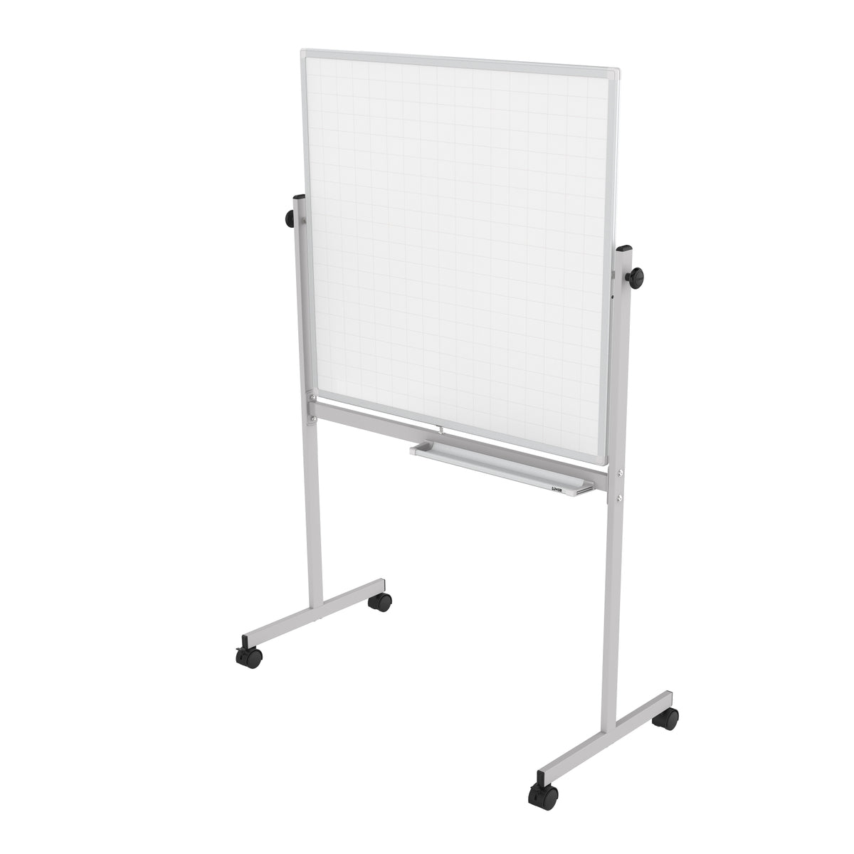 Mobile Double-Sided Magnetic Combination Ghost Grid/Whiteboard, 48" x 36"