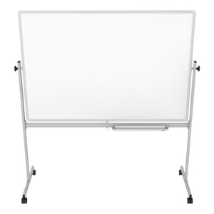 60"W x 40"H Mobile Double-Sided Magnetic Whiteboard