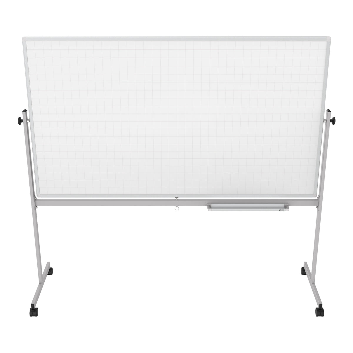 Mobile Double-Sided Magnetic Combination Ghost Grid/Whiteboard, 72" x 40"