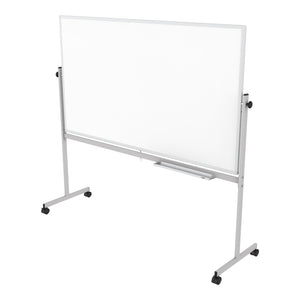 72"W x 40"H Mobile Double-Sided Magnetic Whiteboard