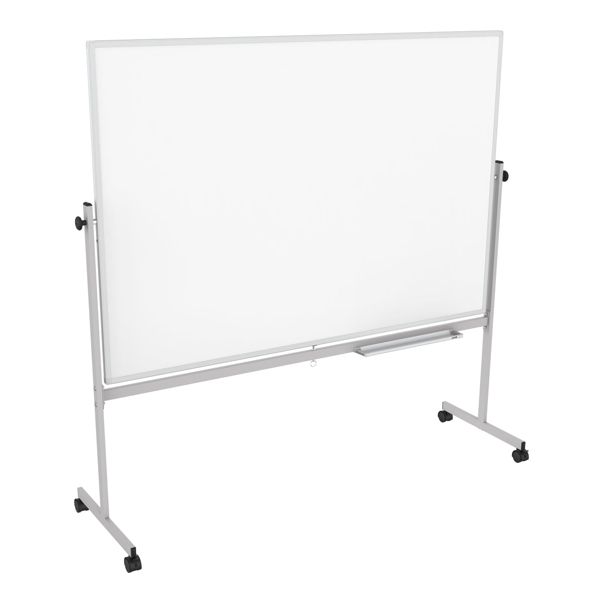 72"W x 48"H Mobile Double-Sided Magnetic Whiteboard