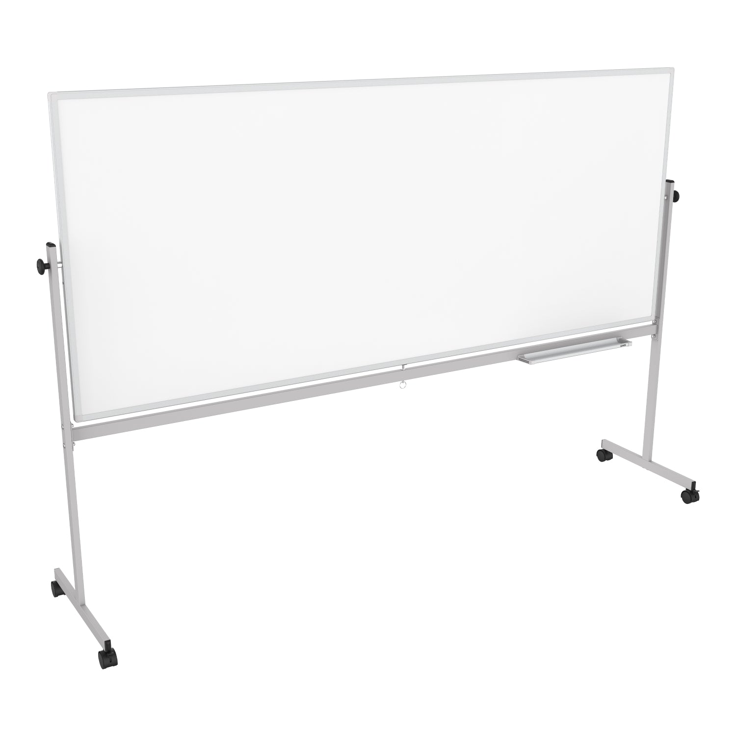 96"W x 40"H Mobile Double-Sided Magnetic Whiteboard