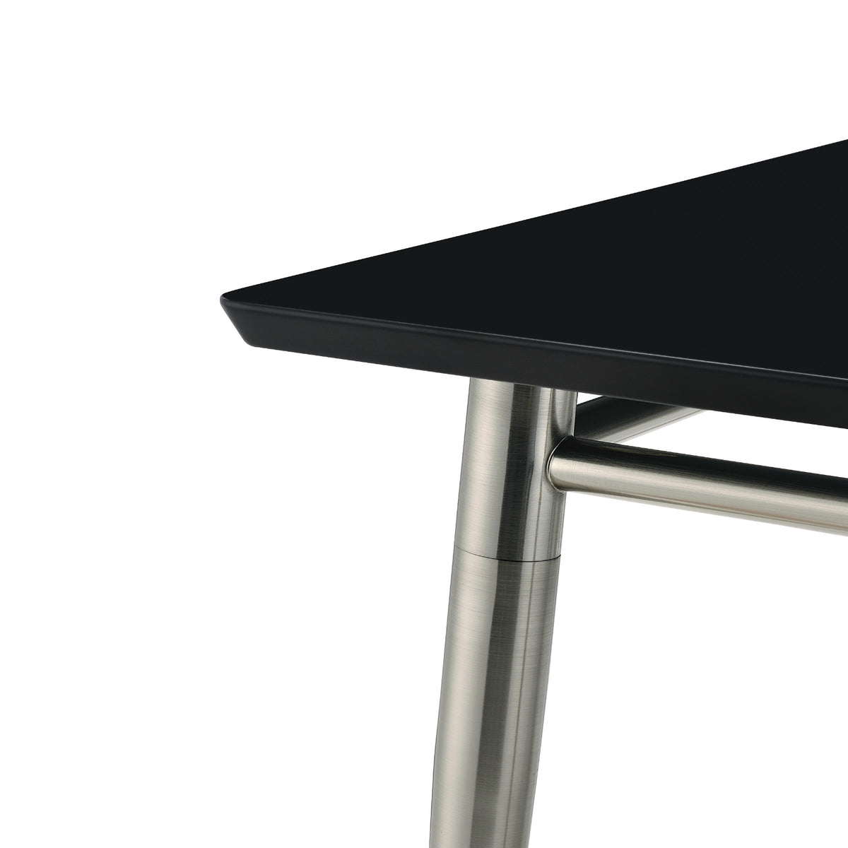 Brooklyn Square End Table with Black Top