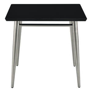 Brooklyn Square End Table with Black Top