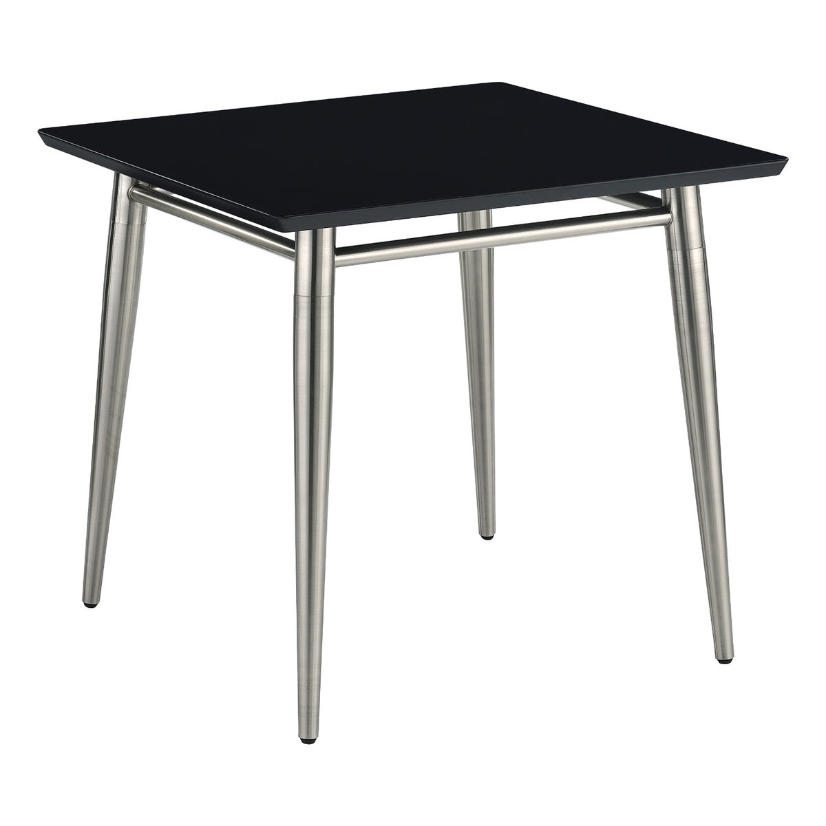 Brooklyn Square End Table with Black Top