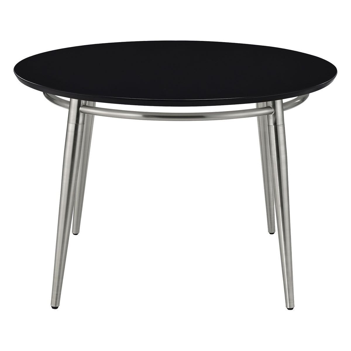 Brooklyn Round Coffee Table with Black Top