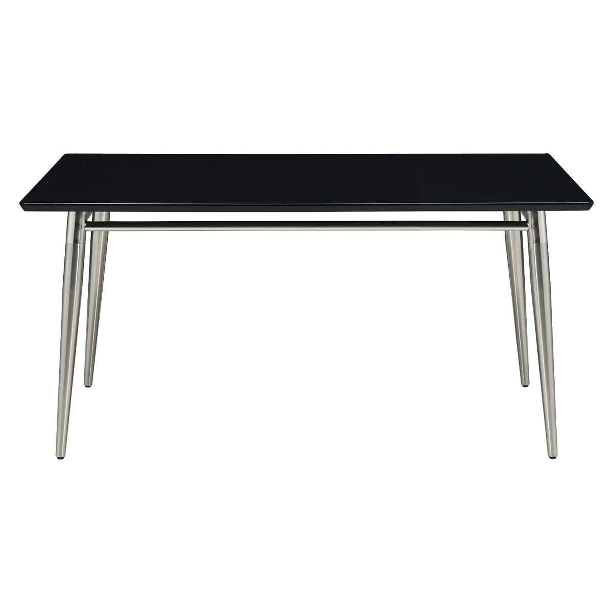 Brooklyn Rectangle Coffee Table with Black Top