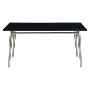Brooklyn Rectangle Coffee Table with Black Top