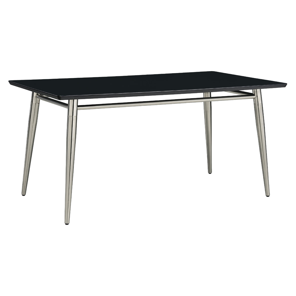 Brooklyn Rectangle Coffee Table with Black Top