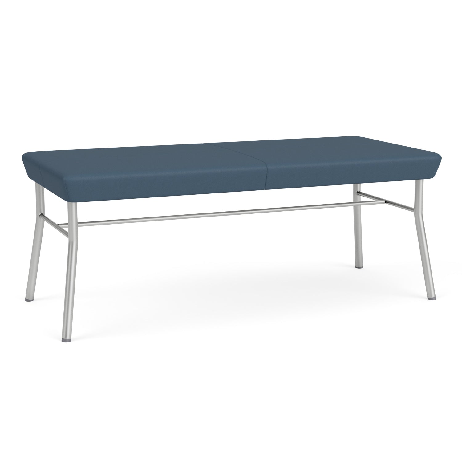 Mystic Guest Collection Reception Seating, 2 Seat Bench, Standard Vinyl Upholstery, FREE SHIPPING