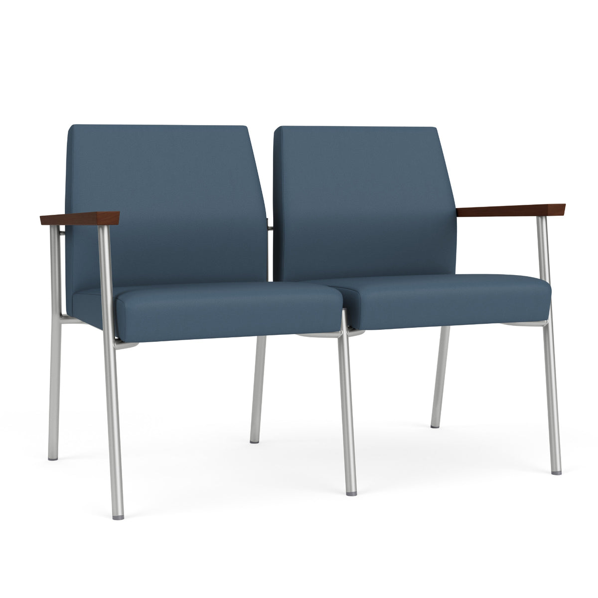 Mystic Guest Collection Reception Seating, 2 Seat Sofa, Standard Vinyl Upholstery, FREE SHIPPING