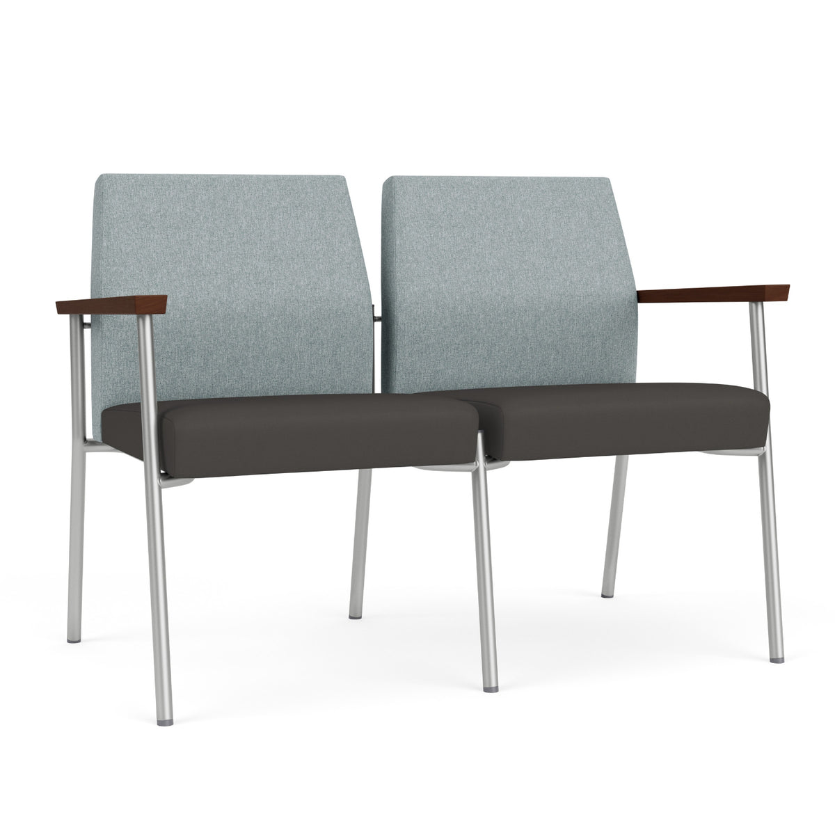 Mystic Guest Collection Reception Seating, 2 Seat Sofa, Healthcare Vinyl Upholstery, FREE SHIPPING