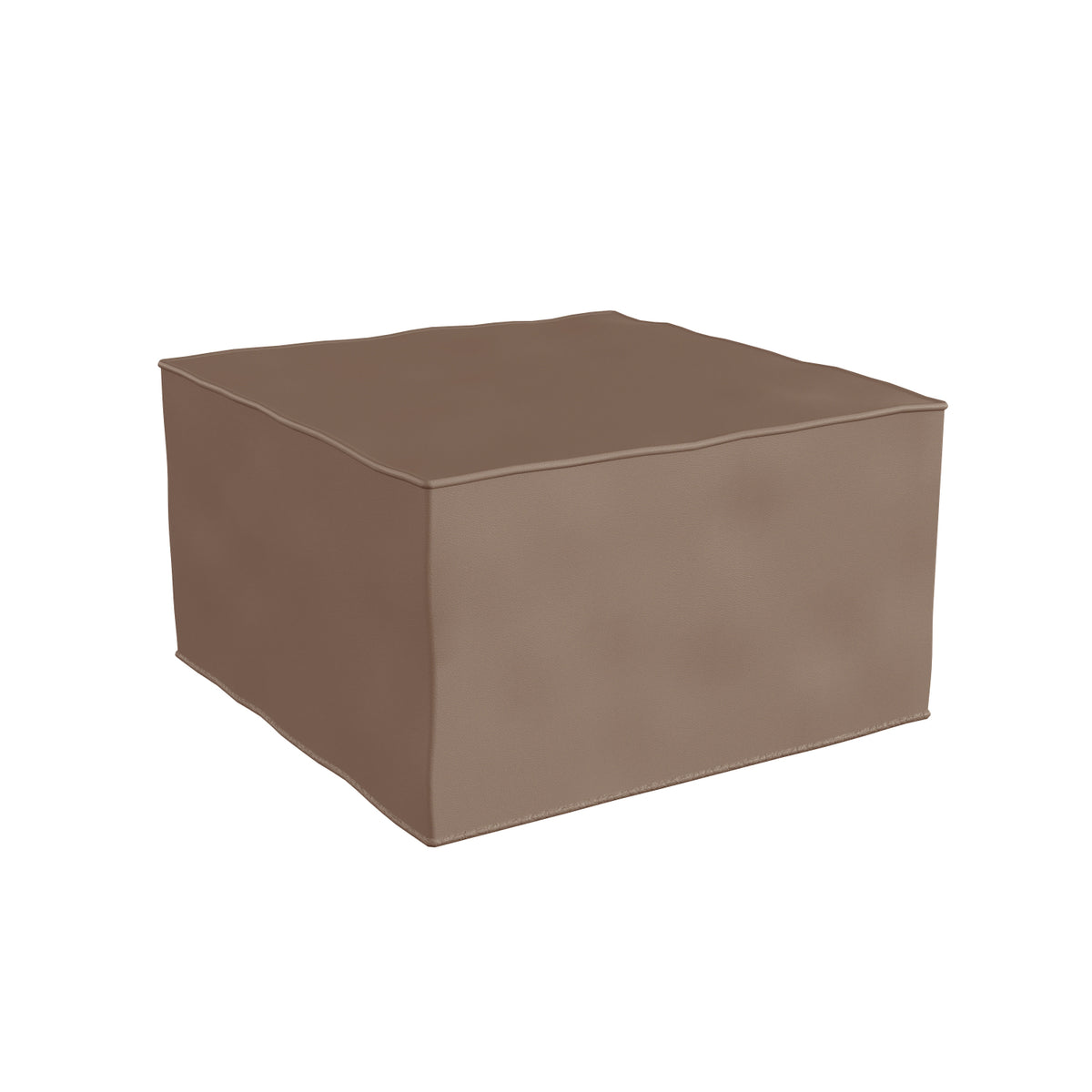 Bright Beginnings Commercial Grade Modular Classroom Soft Seating, 1 Seater Chair/Ottoman, Neutral Vinyl