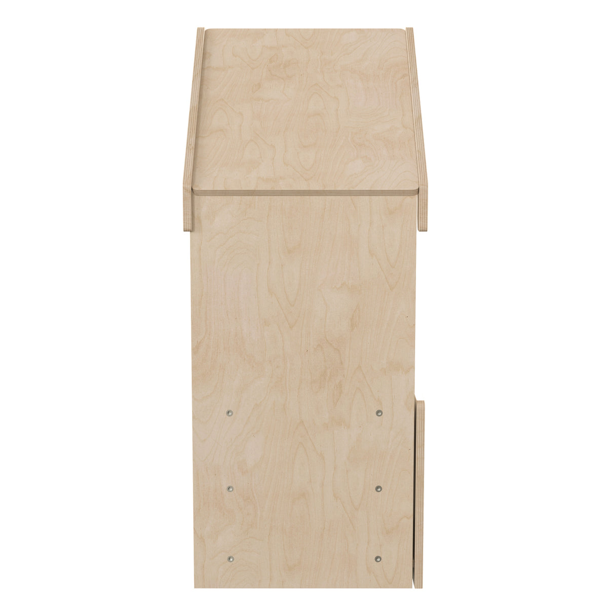 Bright Beginnings Commercial Grade Wooden Quiet Corner Reading Nook with Padded Soft Seating