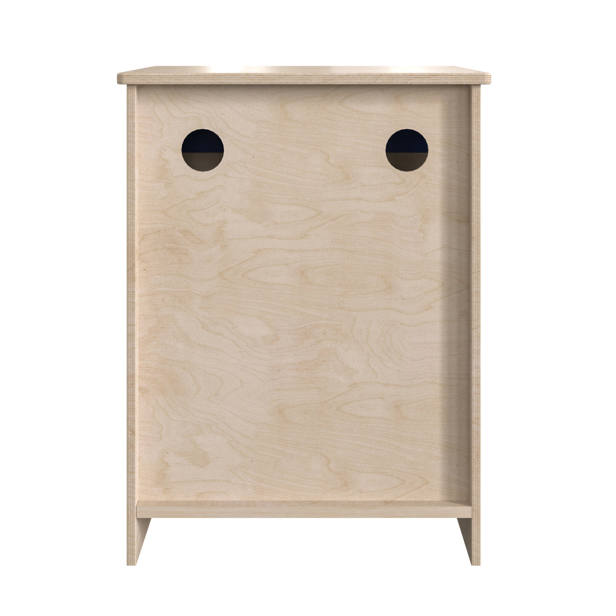 Bright Beginnings Commercial Grade Wooden Kid's Washing Machine with Integrated Storage and Turning Knobs