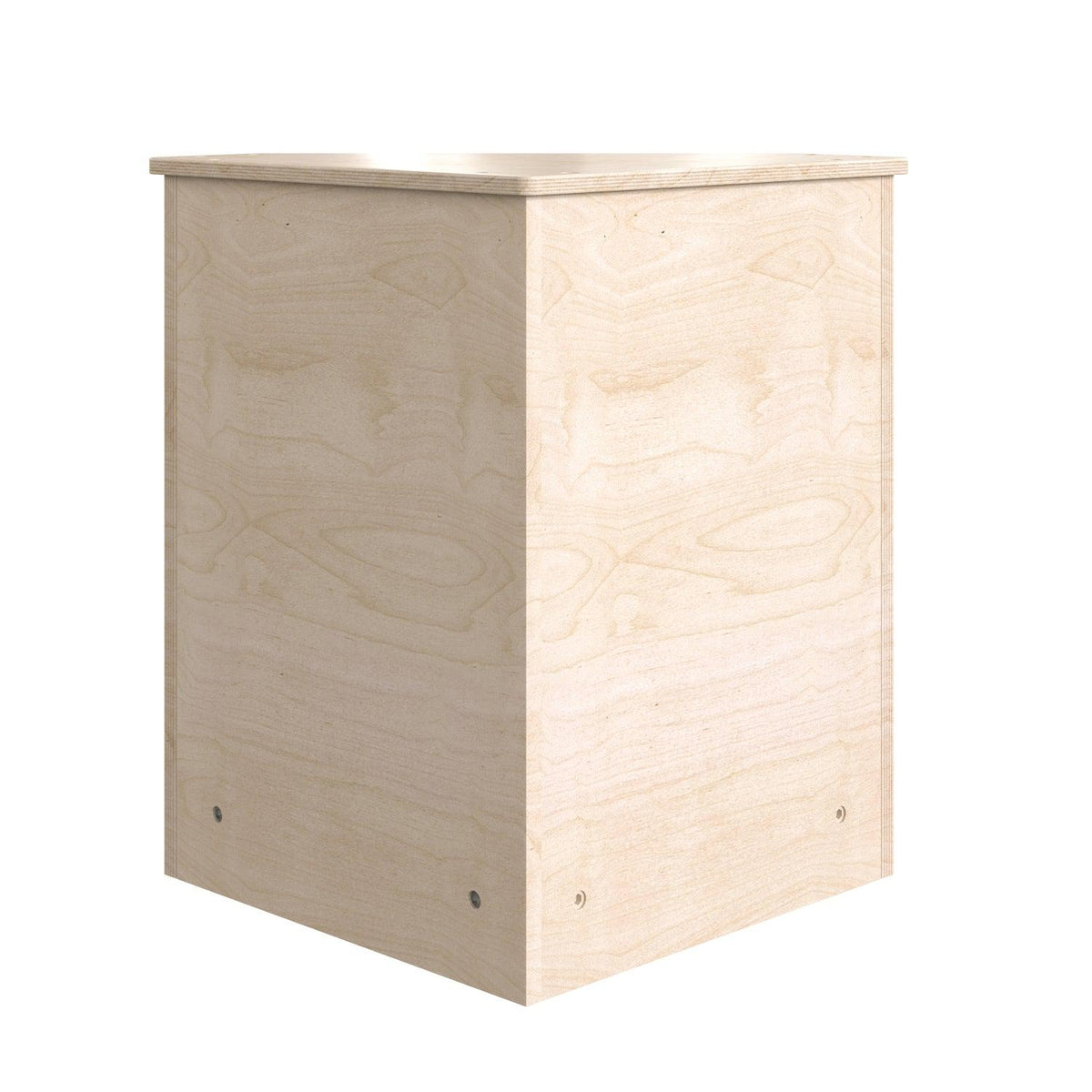 Bright Beginnings Commercial Grade Wooden Kid's Two Tier Corner Kitchen Cabinet