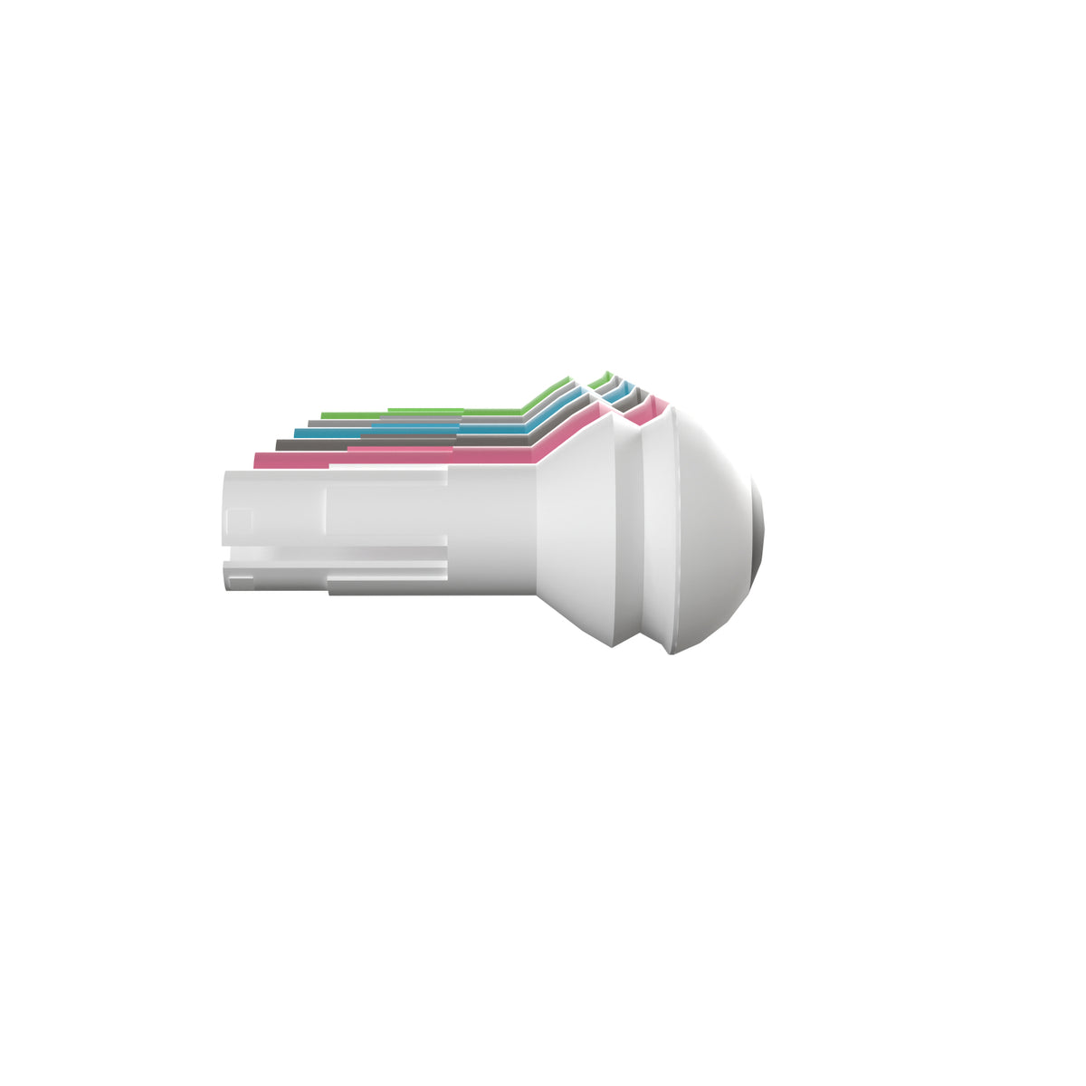 Bright Beginnings Commercial Grade 512 Piece Peg Accessory Pack for Modular STEAM Walls, Pastel