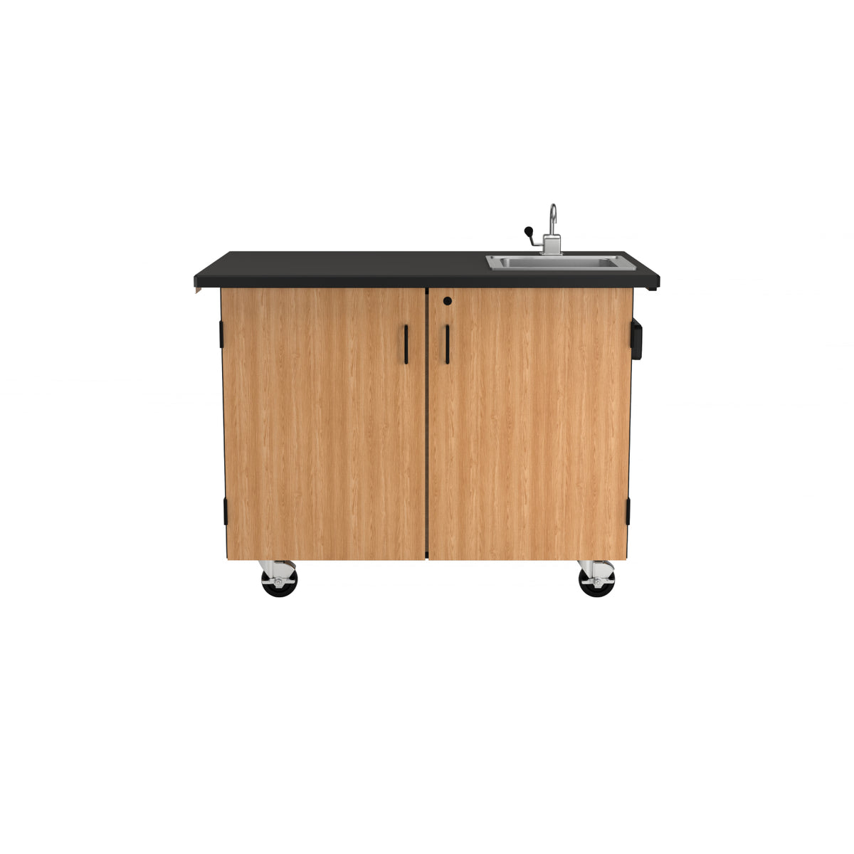 MSC Series Mobile Science Cabinet with Inner Drawers and Shelf, Chem-Res Top and Sink