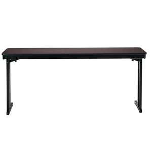 Max Seating Folding Training and Seminar Table with Cantilever Legs, 24" x 72", High Pressure Laminate Top with Particleboard Core/PVC Edge Banding