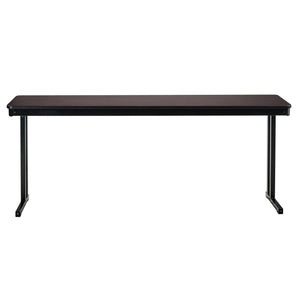 Max Seating Folding Training and Seminar Table with Cantilever Legs, 24" x 96", High Pressure Laminate Top with Particleboard Core/PVC Edge Banding