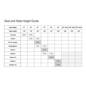 K-Seat Stackable Multi-Purpose Plastic Chair, 15" Seat Height