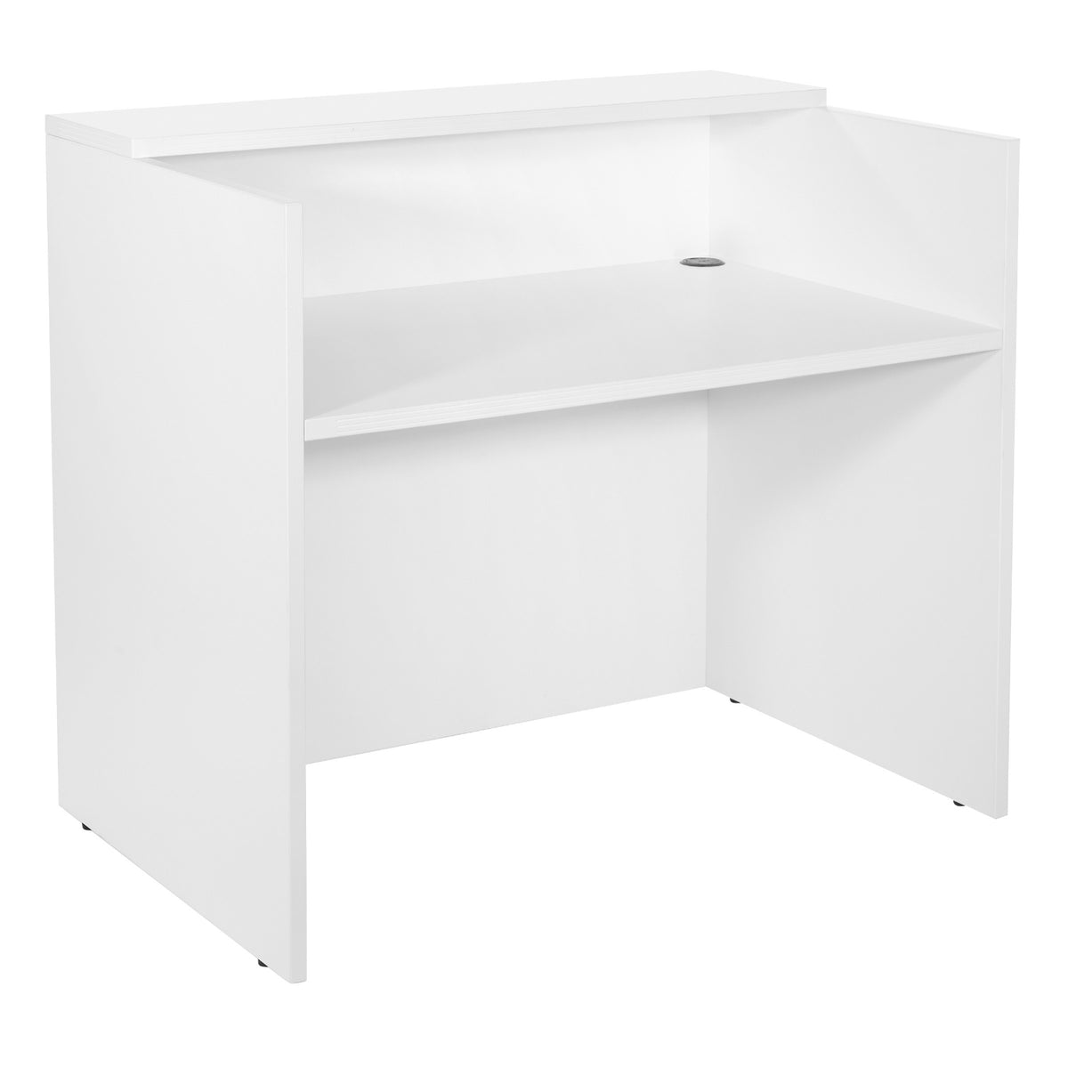Napa 48" W Reception Desk Shell, 48" x 35.75"/30" x 41.5" H