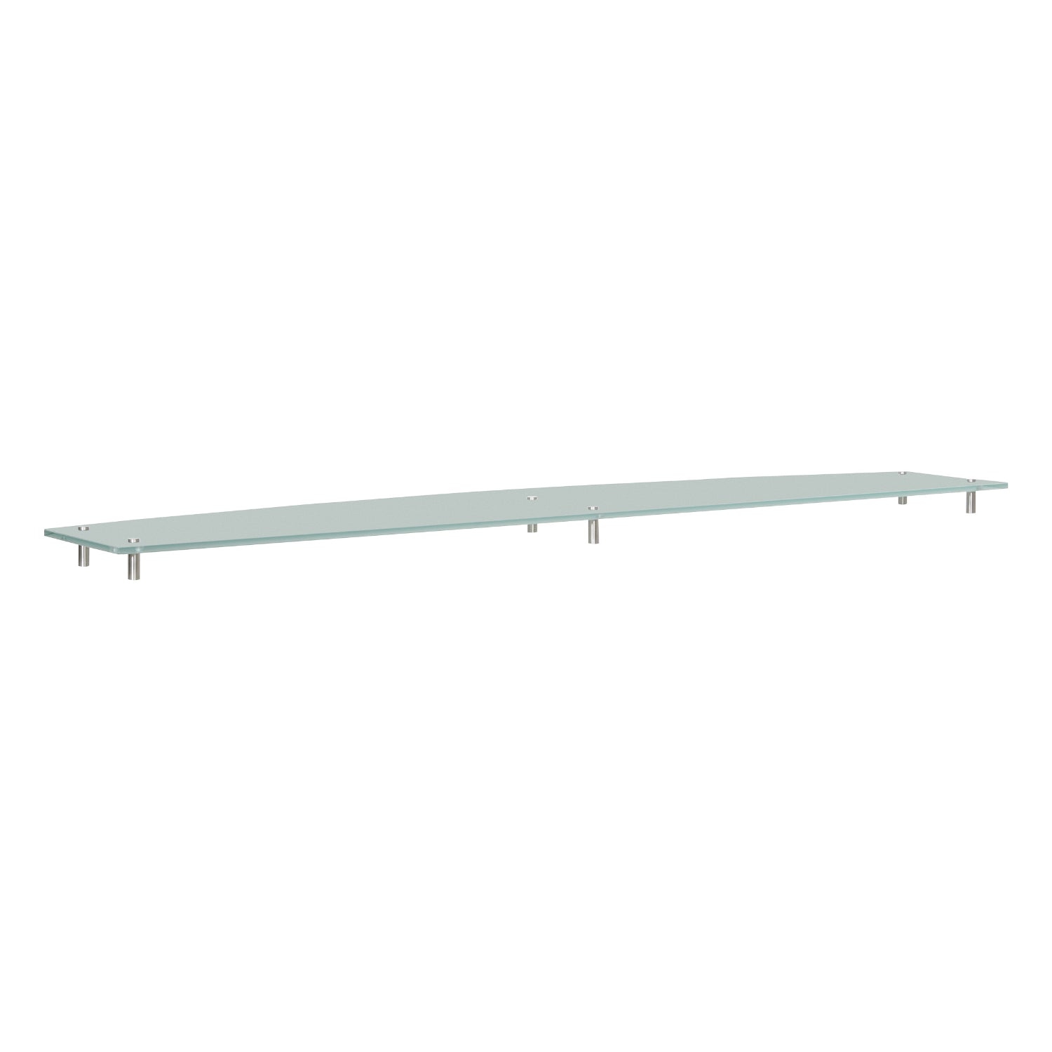 Napa Glass Floating Top for Reception Desk Shell