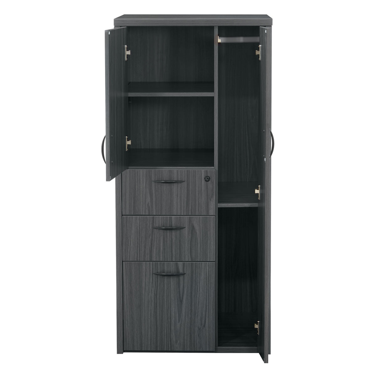 Napa 52" H Storage Cabinet, 24" x 24" x 52" H