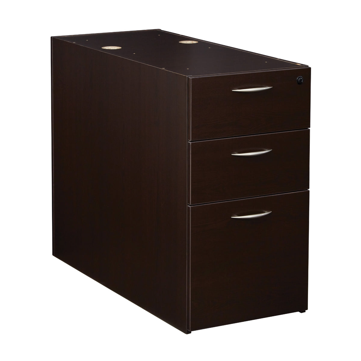 Napa StepFront Box/Box/File Pedestal for 36" Deep Desktops, 15.5" x 35.3" x 28" H