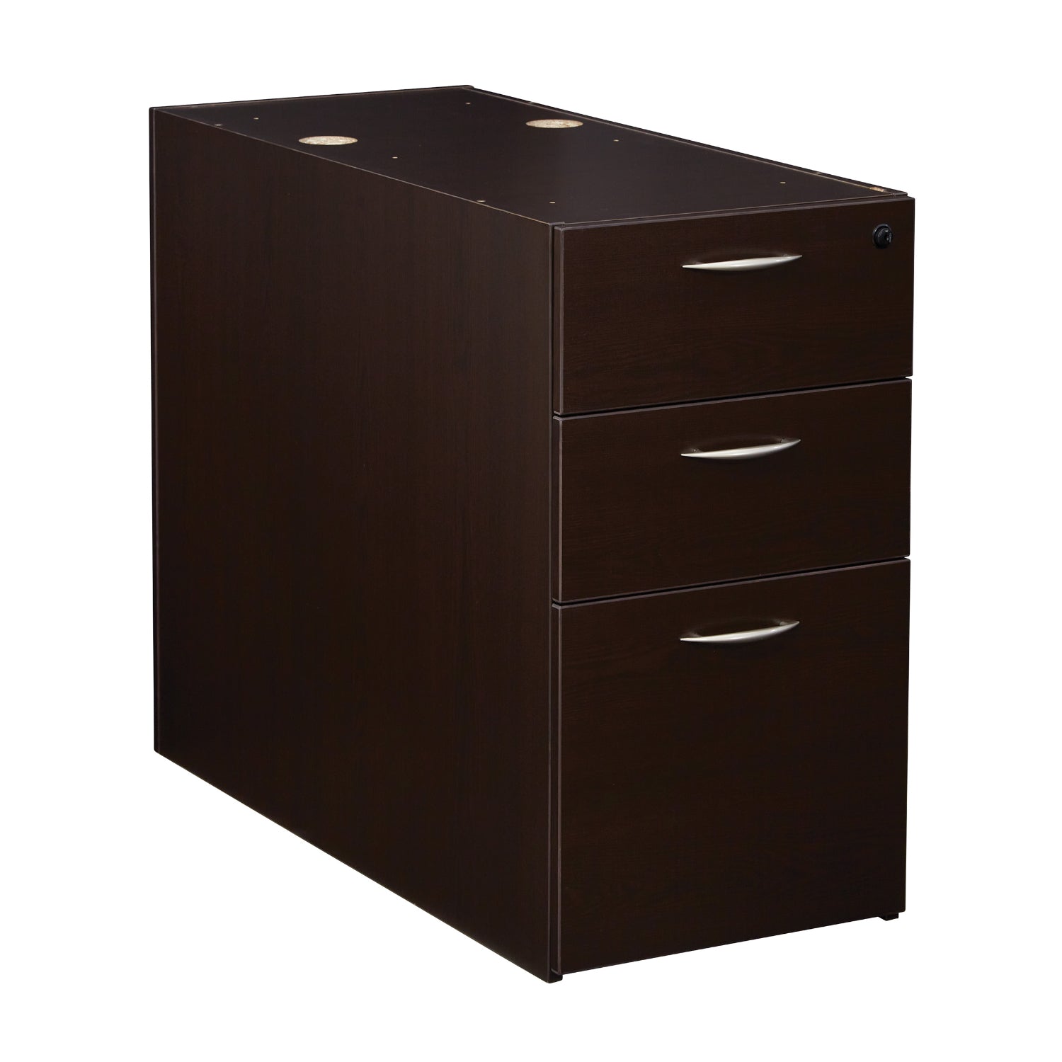 Napa StepFront Box/Box/File Pedestal for 36" Deep Desktops, 15.5" x 35.3" x 28" H
