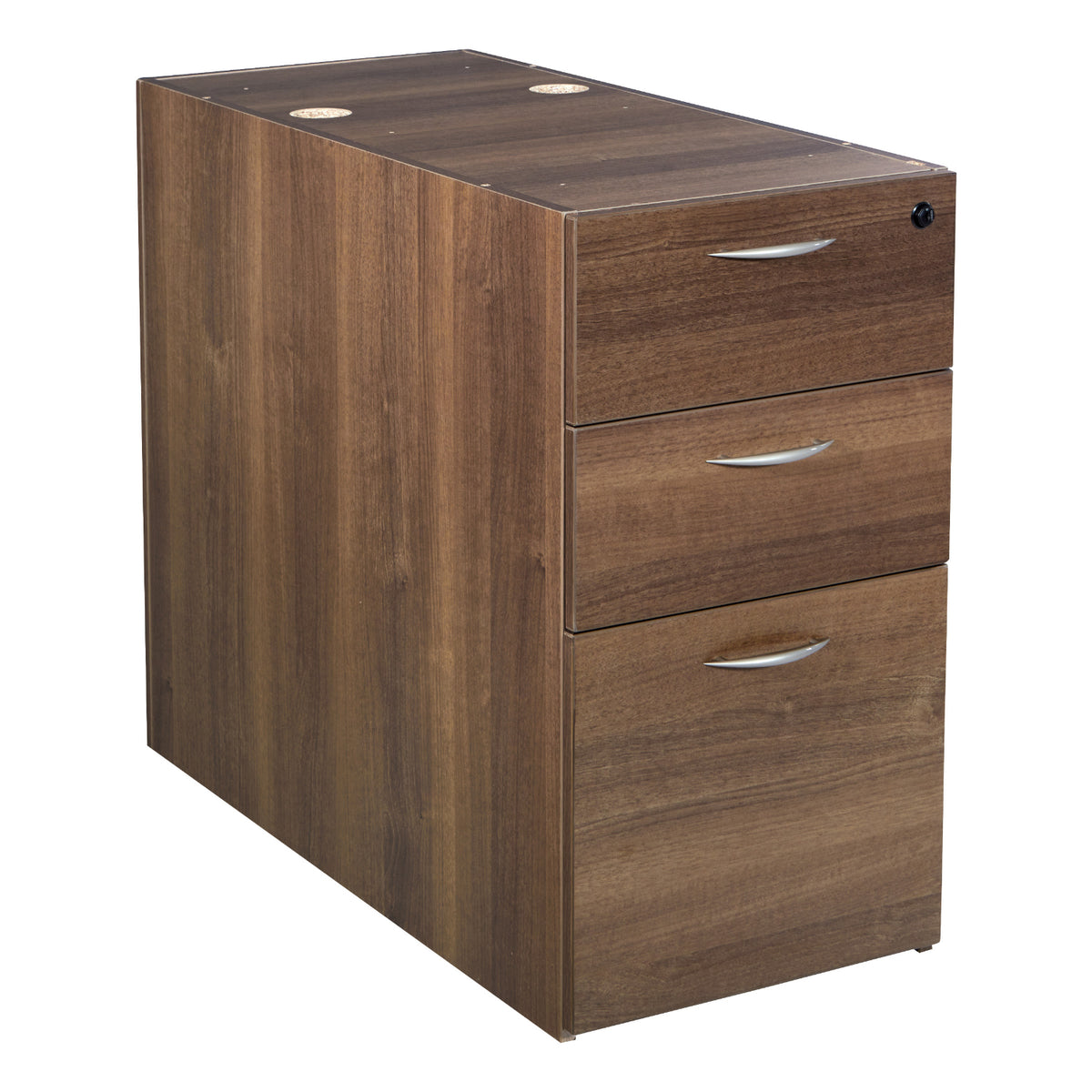 Napa StepFront Box/Box/File Pedestal for 36" Deep Desktops, 15.5" x 35.3" x 28" H