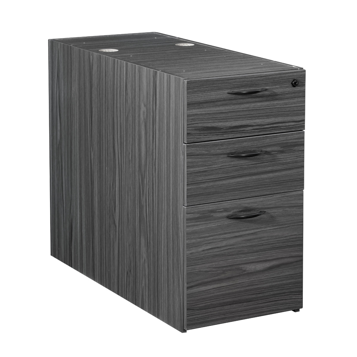 Napa StepFront Box/Box/File Pedestal for 36" Deep Desktops, 15.5" x 35.3" x 28" H