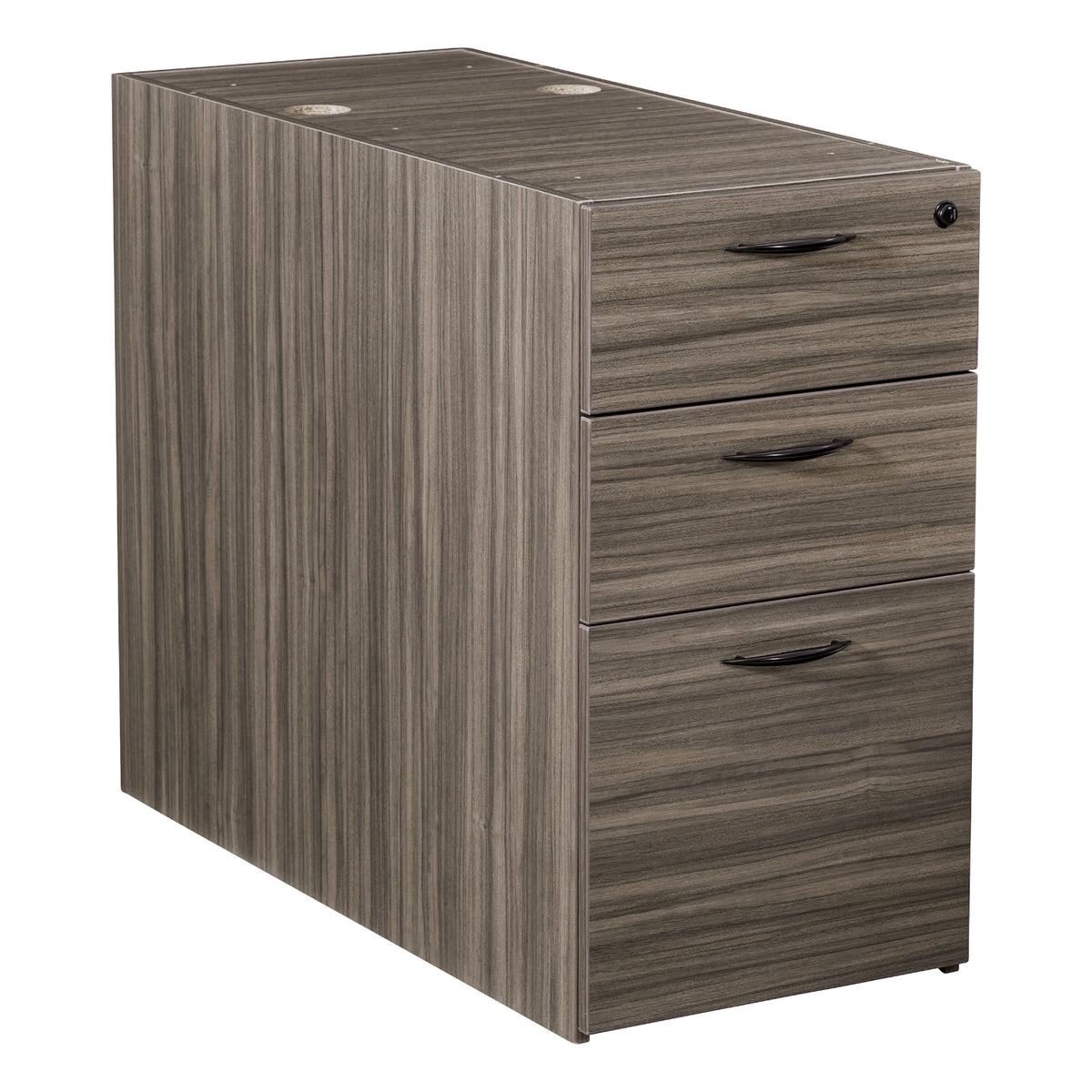 Napa StepFront Box/Box/File Pedestal for 36" Deep Desktops, 15.5" x 35.3" x 28" H
