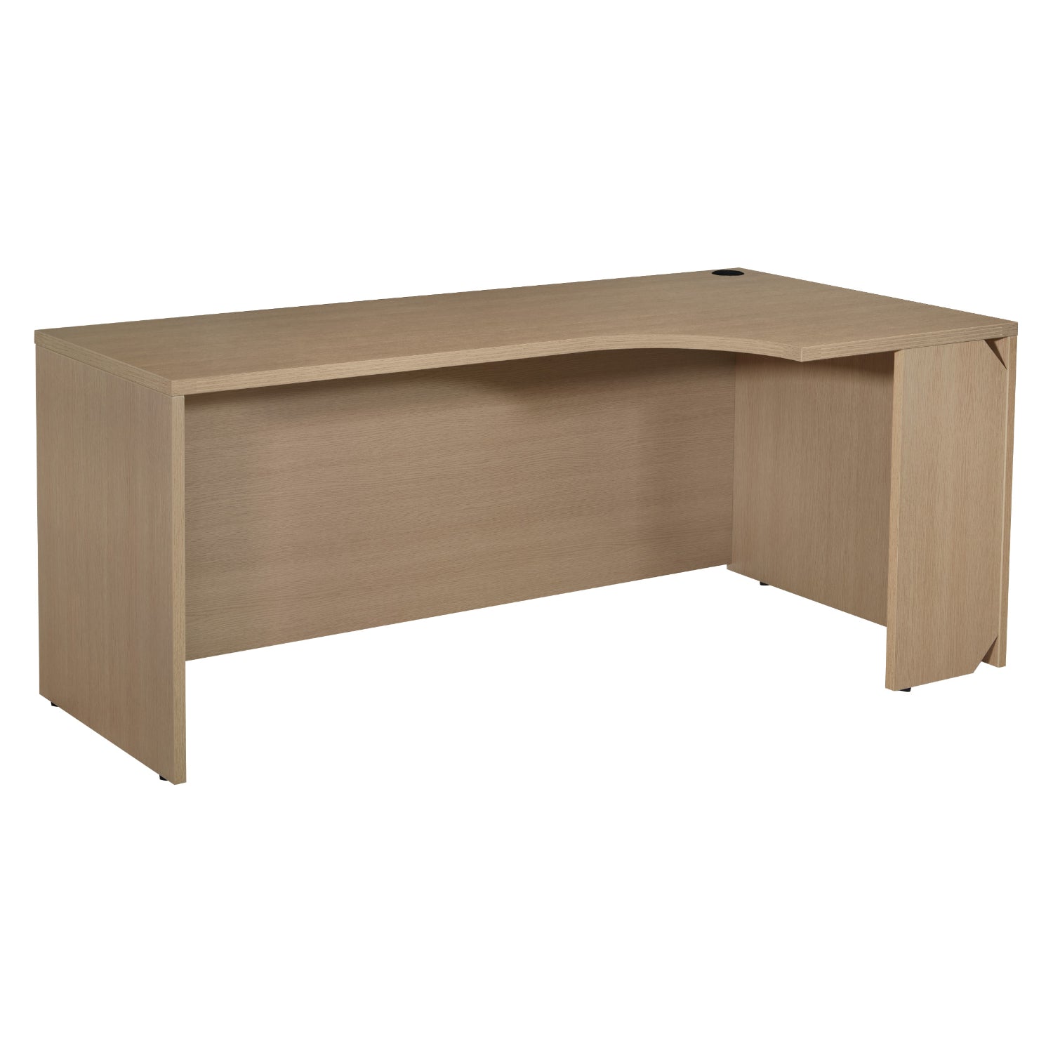 Napa Right Corner Credenza, 71" x 36" x 29" H