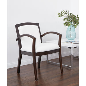 Napa Guest Chair with Full Cushion Back, Silver Ion Technology Dillon Fabric Upholstery