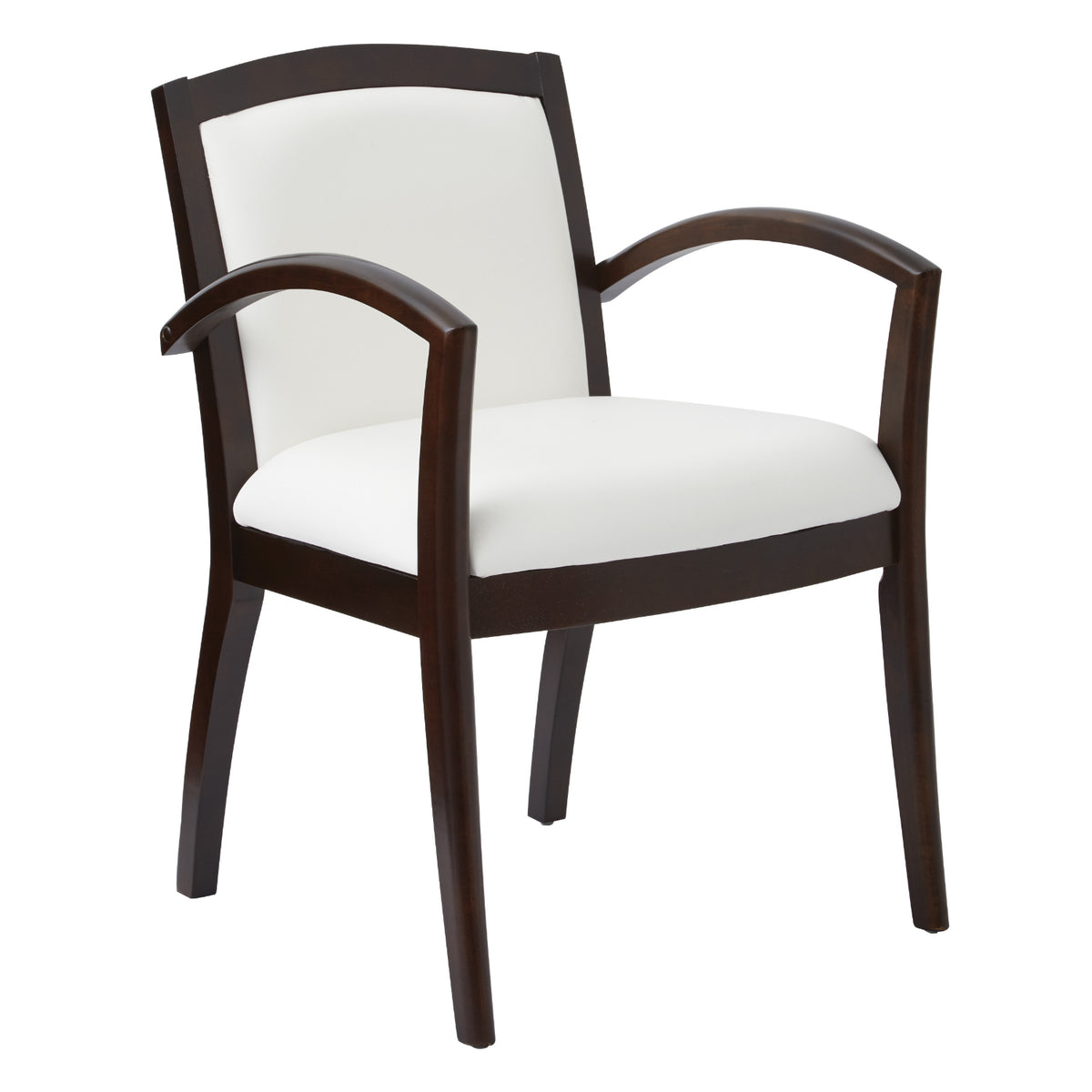 Napa Guest Chair with Full Cushion Back, Silver Ion Technology Dillon Fabric Upholstery