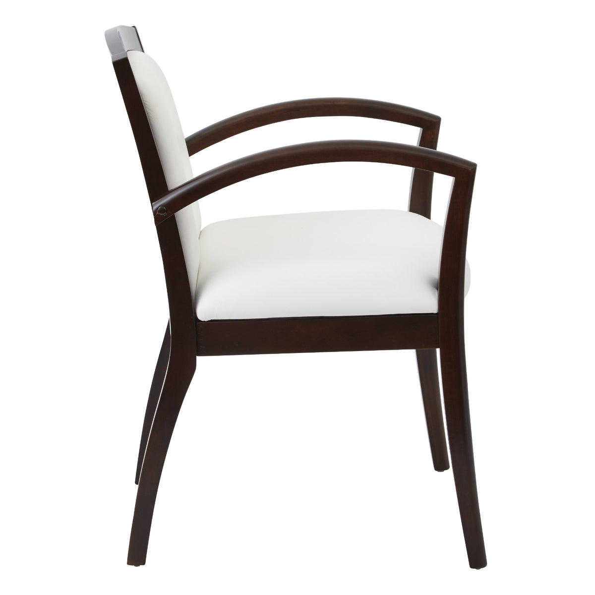Napa Guest Chair with Full Cushion Back, Silver Ion Technology Dillon Fabric Upholstery