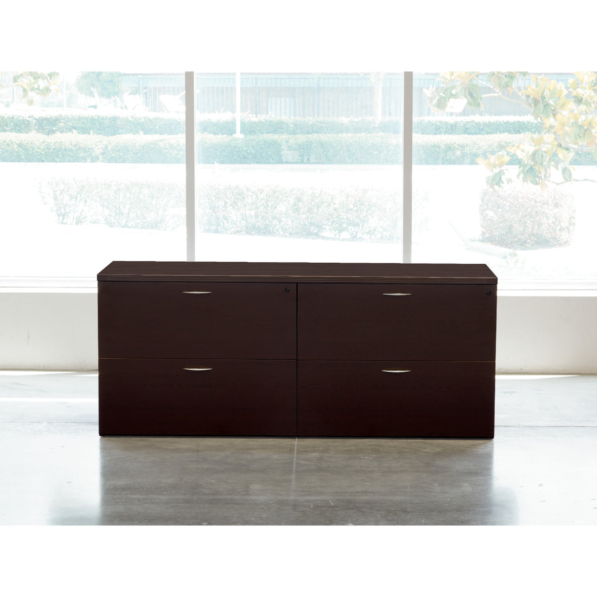 Napa Double Lateral File Credenza, 71" x 23" x 29" H