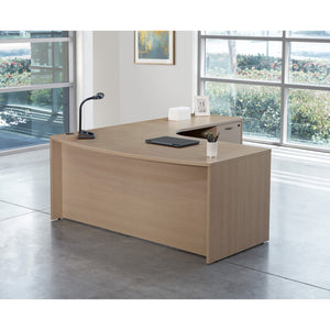 Napa Right L Shape with Curved Corner Desk, 71" x 83" x 29" H