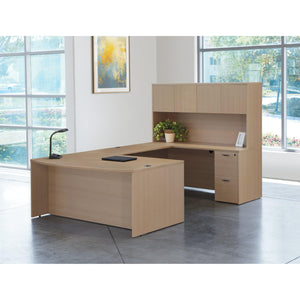 Napa U Shape Desk with Hutch, 71" x 113"