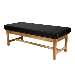 Wood Frame Treatment Table with Flat Mattress