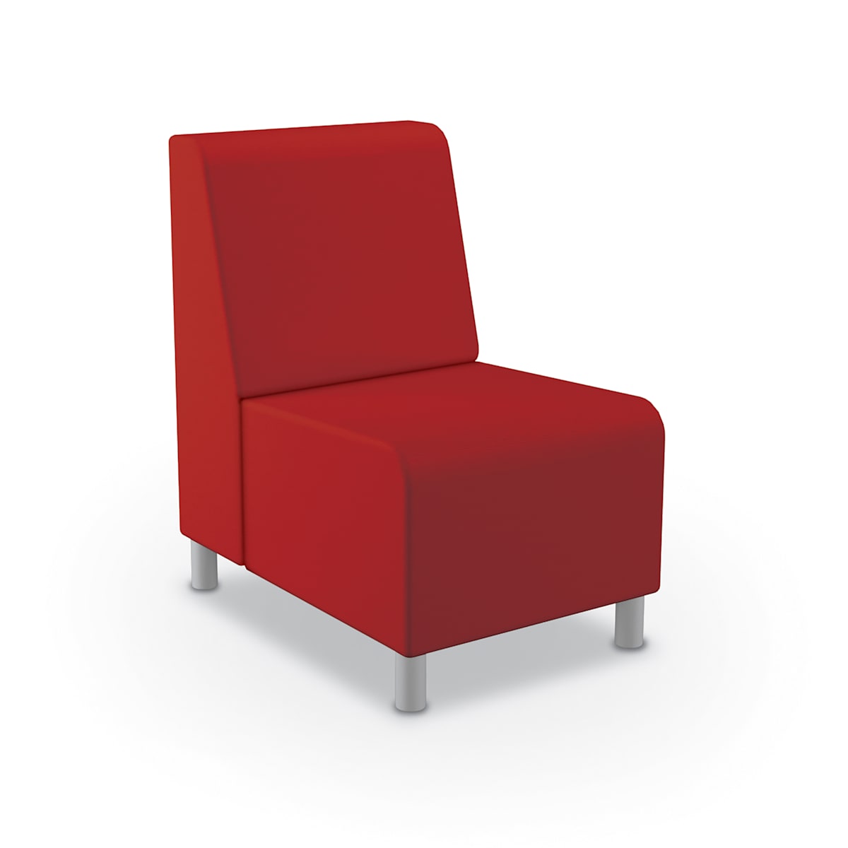 Phoeby Outdoor Soft Seating Chair, Armless