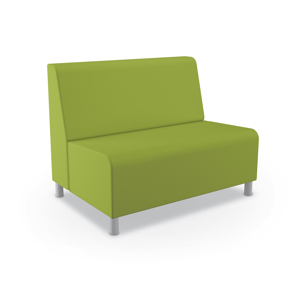 Phoeby Outdoor Soft Seating Loveseat, Armless