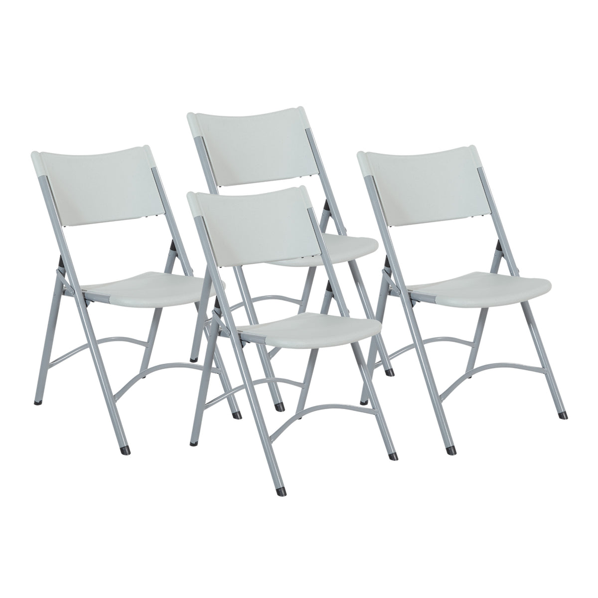 Resin Folding Chair, Style A, 4-Pack
