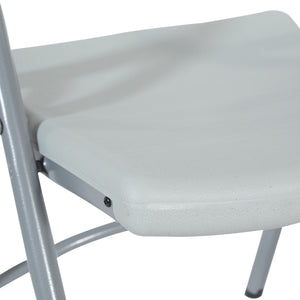 Resin Folding Chair, Style B, 4-Pack