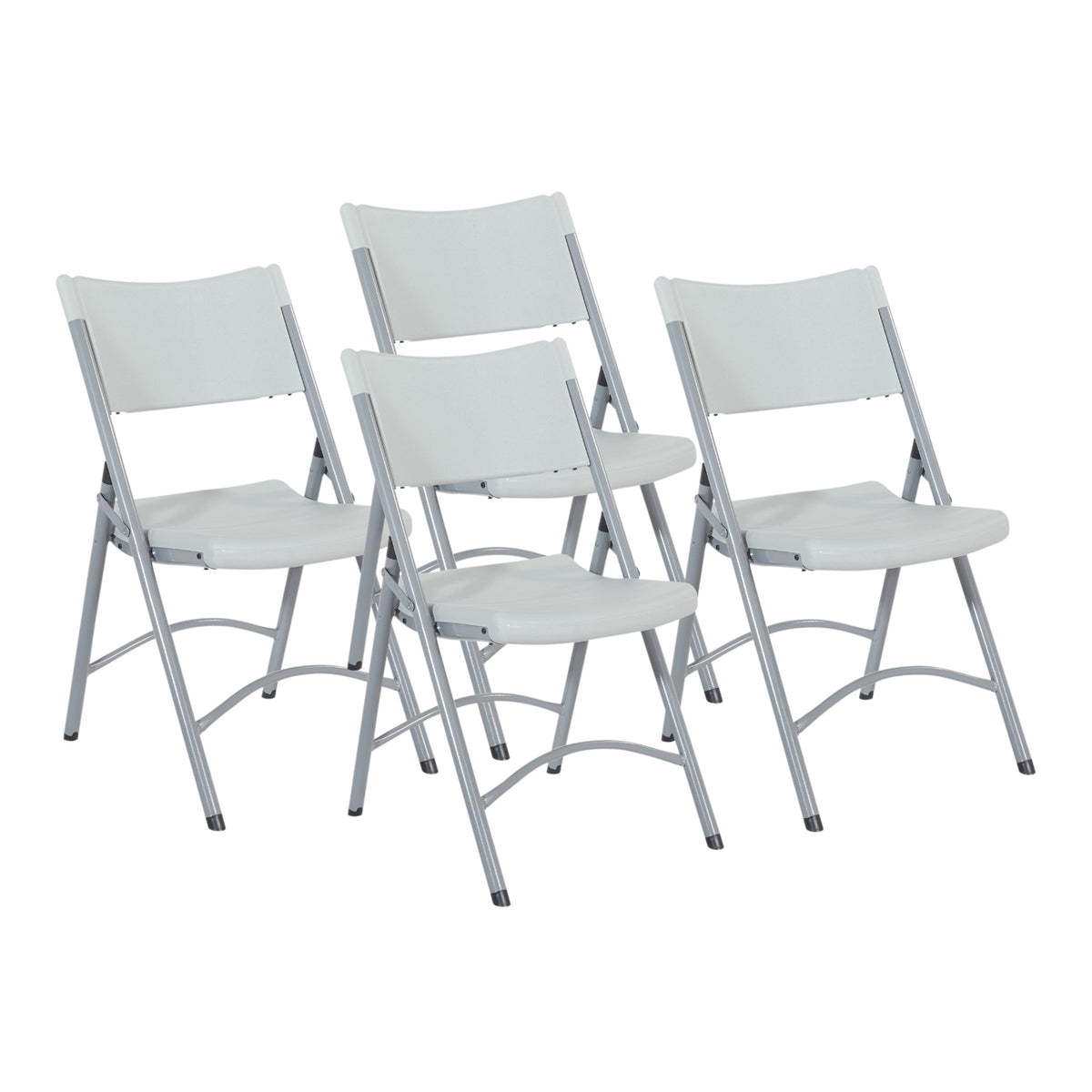 Resin Folding Chair, Style B, 4-Pack