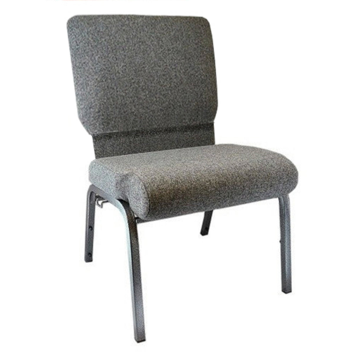 Nextgen 20-1/2" W Molded Foam Stacking Church Chair with 4"-Thick Seat, Card Pouch and Ganging Bracket, 1000 lb Weight Capacity