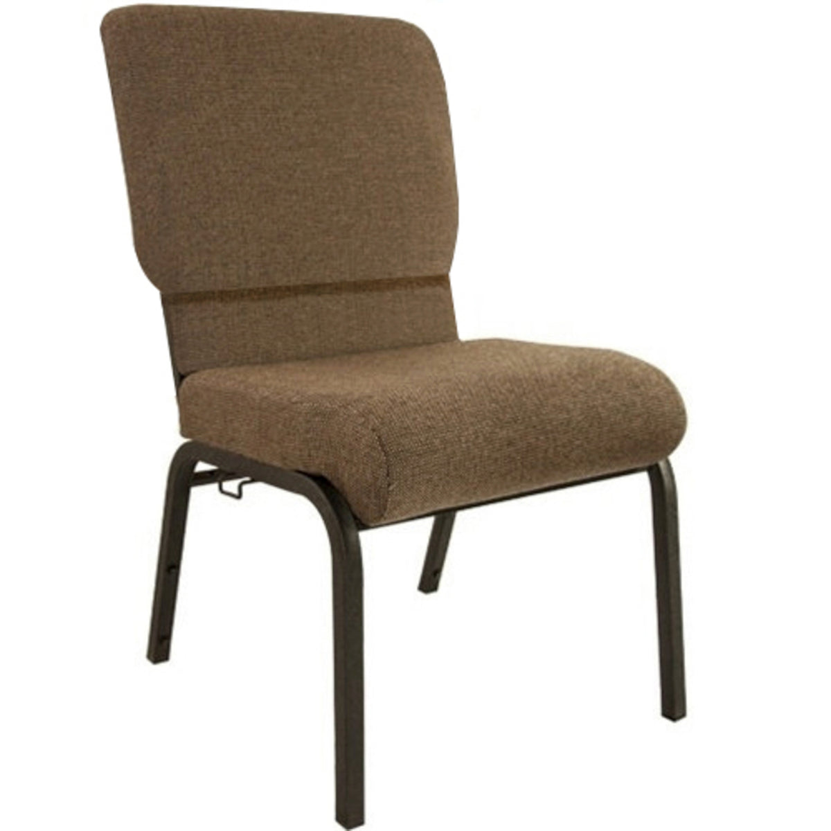Nextgen 20-1/2" W Molded Foam Stacking Church Chair with 4"-Thick Seat, Card Pouch and Ganging Bracket, 1000 lb Weight Capacity