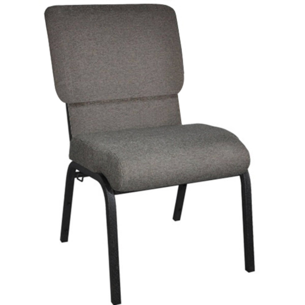 Nextgen 20-1/2" W Molded Foam Stacking Church Chair with 4"-Thick Seat, Card Pouch and Ganging Bracket, 1000 lb Weight Capacity