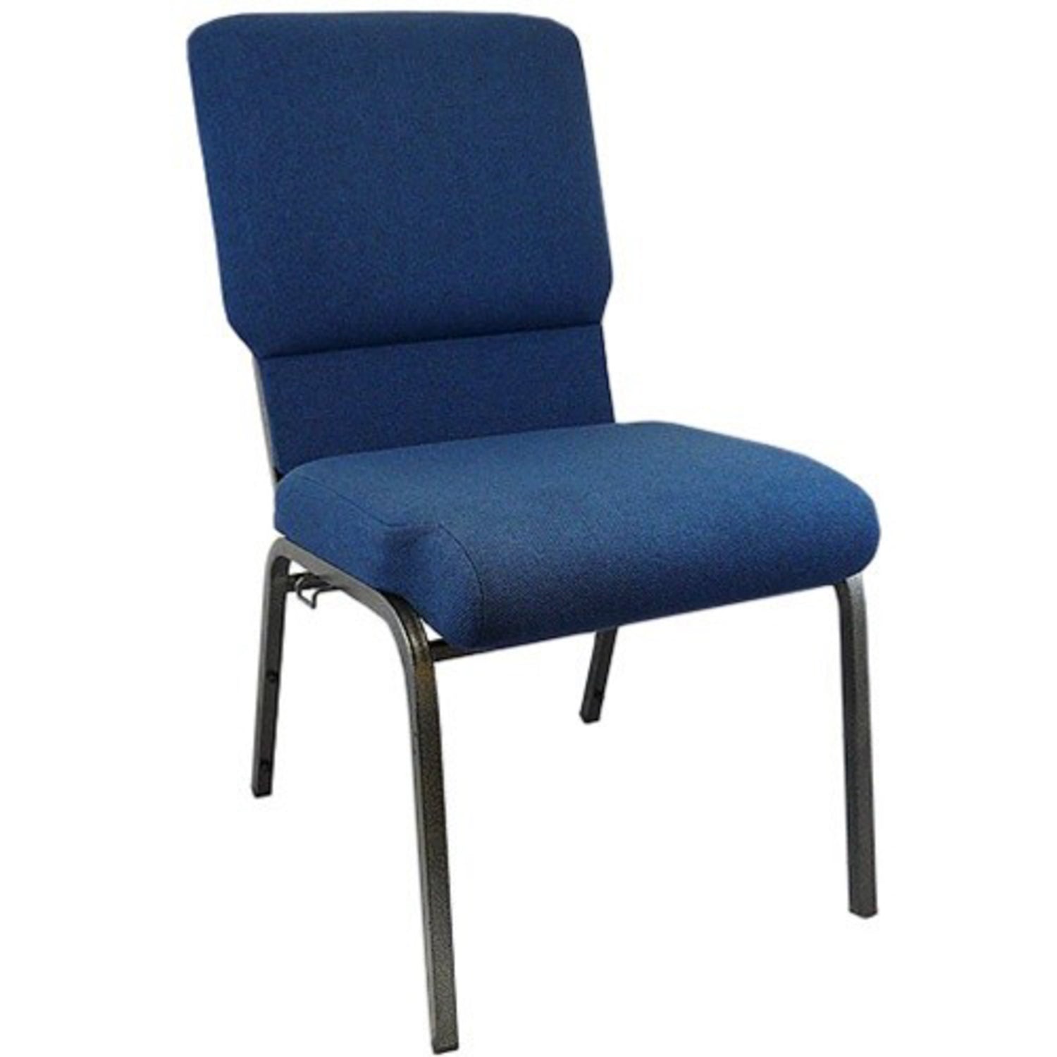 Nextgen 18-1/2" W Molded Foam Stacking Church Chair with 3"-Thick Seat, 800 lb Weight Capacity